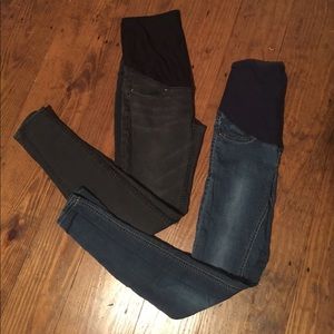LOT of 2 Maternity Skinny Jeans