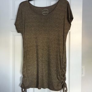 Cute golden, sparkly shirt for sale