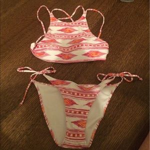 Bikini, with cups. Never worn.