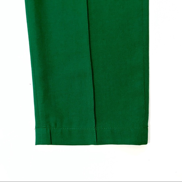 SOLD. Vintage Kelly Green Slacks/Ankle Pants - Picture 3 of 7