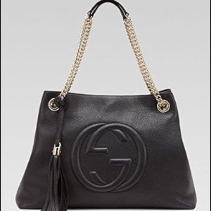 Gucci soho medium chain tote