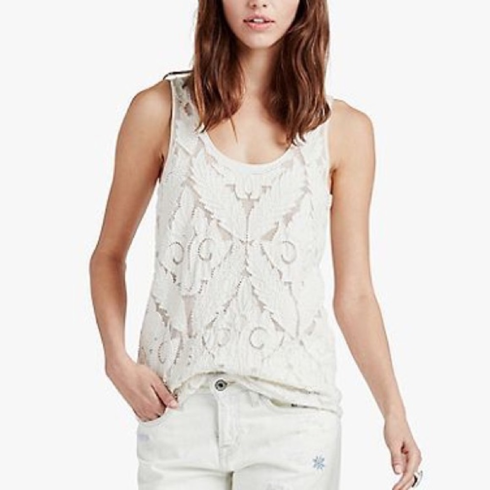 Pretty Detailed Lucky Tank top