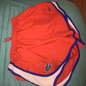☄️ORANGE NIKE FLORIDA GATOR SHORTS