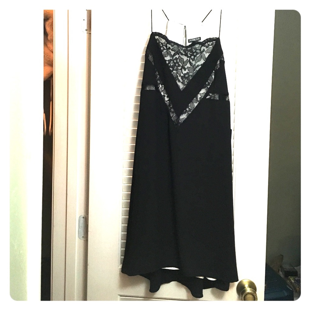 Express B&W Dress