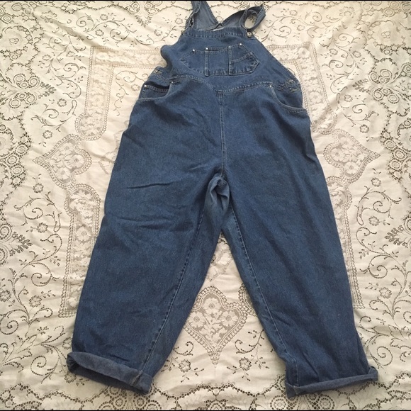 plus size vintage overalls