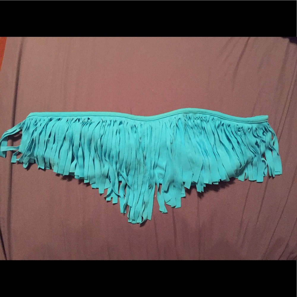 Fringe bikini top