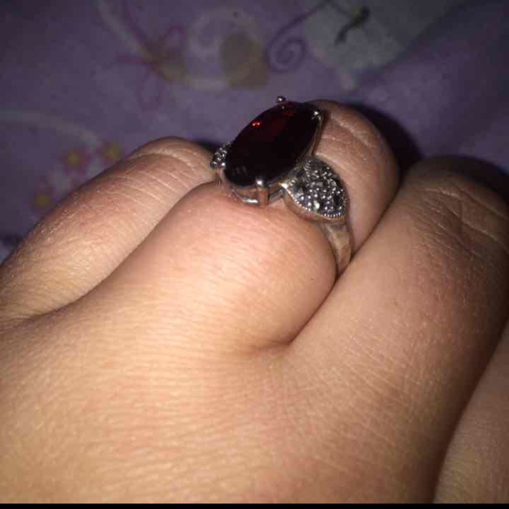 Ruby vintage ring  size 8