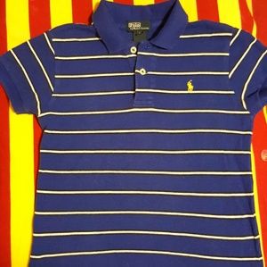 Ralph Lauren Polo boys size 6 striped polo shirt
