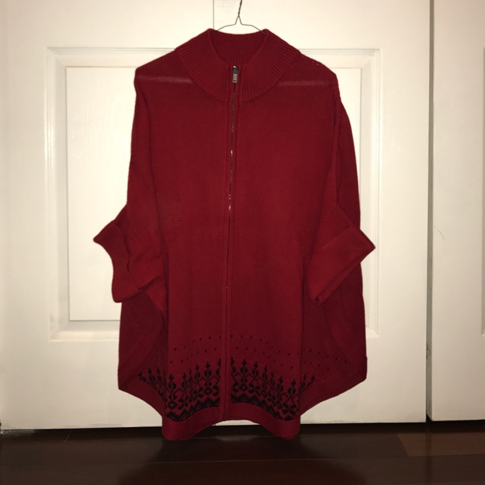 Talbots poncho