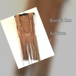 Fringed Halter Top