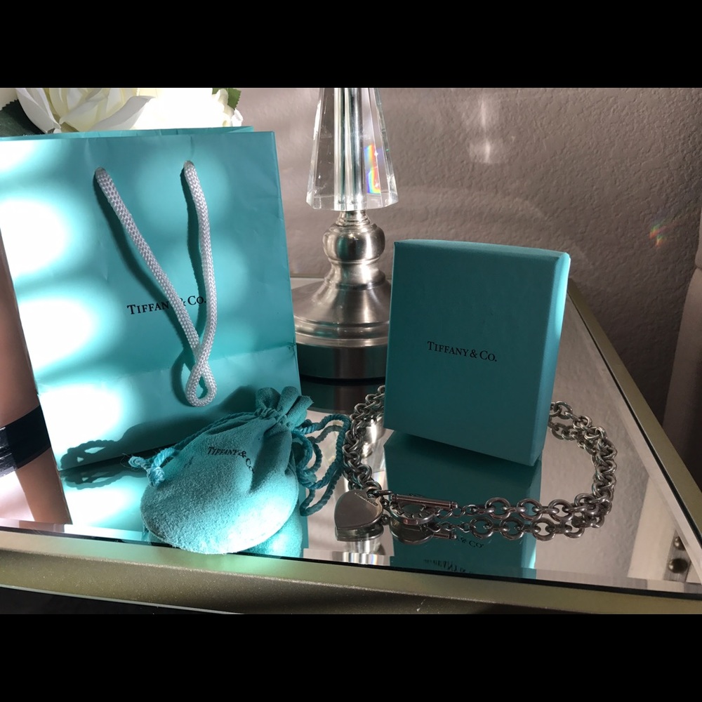 Tiffany & Co. silver toggle necklace