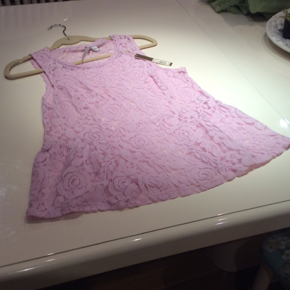 Lace tank