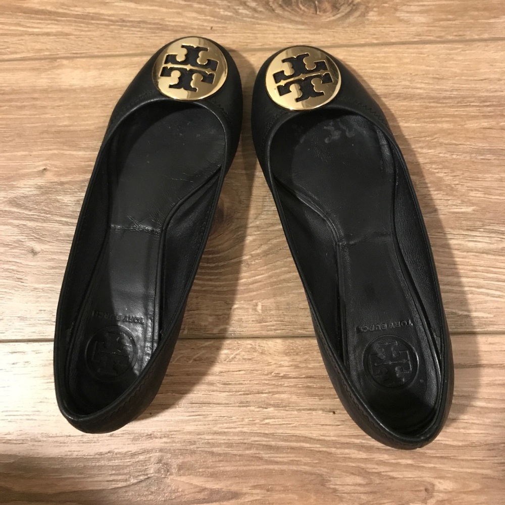 🖤✨Black Tory Burch Reva Flats✨🖤