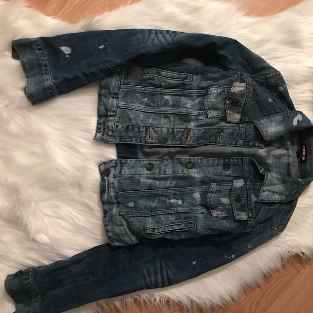 Short denim jacket - Picture 2 of 5