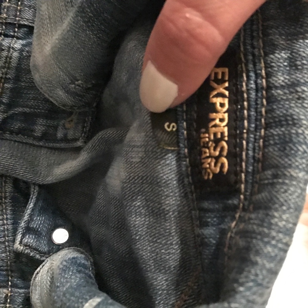 Short denim jacket - Picture 3 of 5