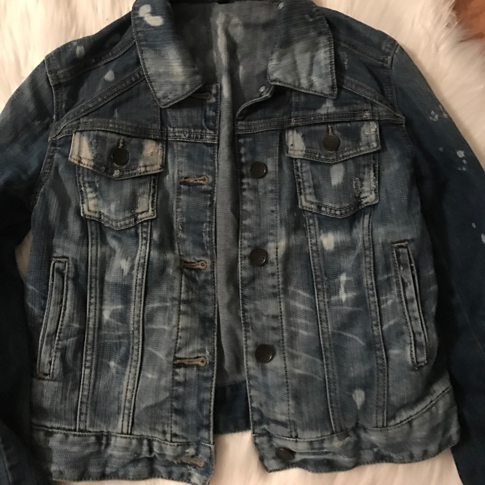 Short denim jacket - Picture 4 of 5