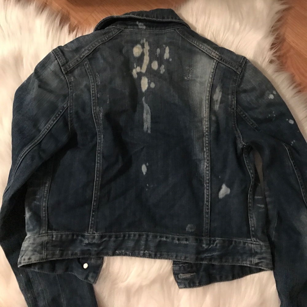 Short denim jacket - Picture 5 of 5