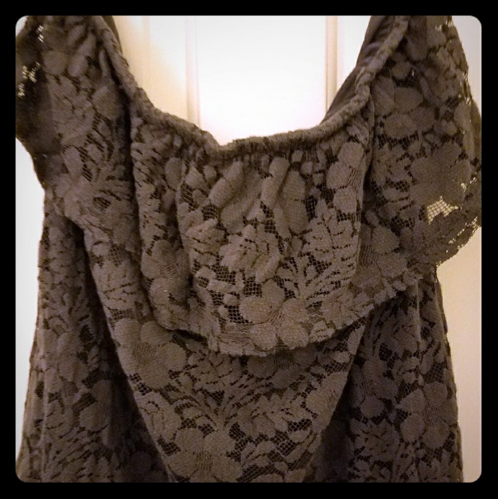 Aeropostale size large strapless top