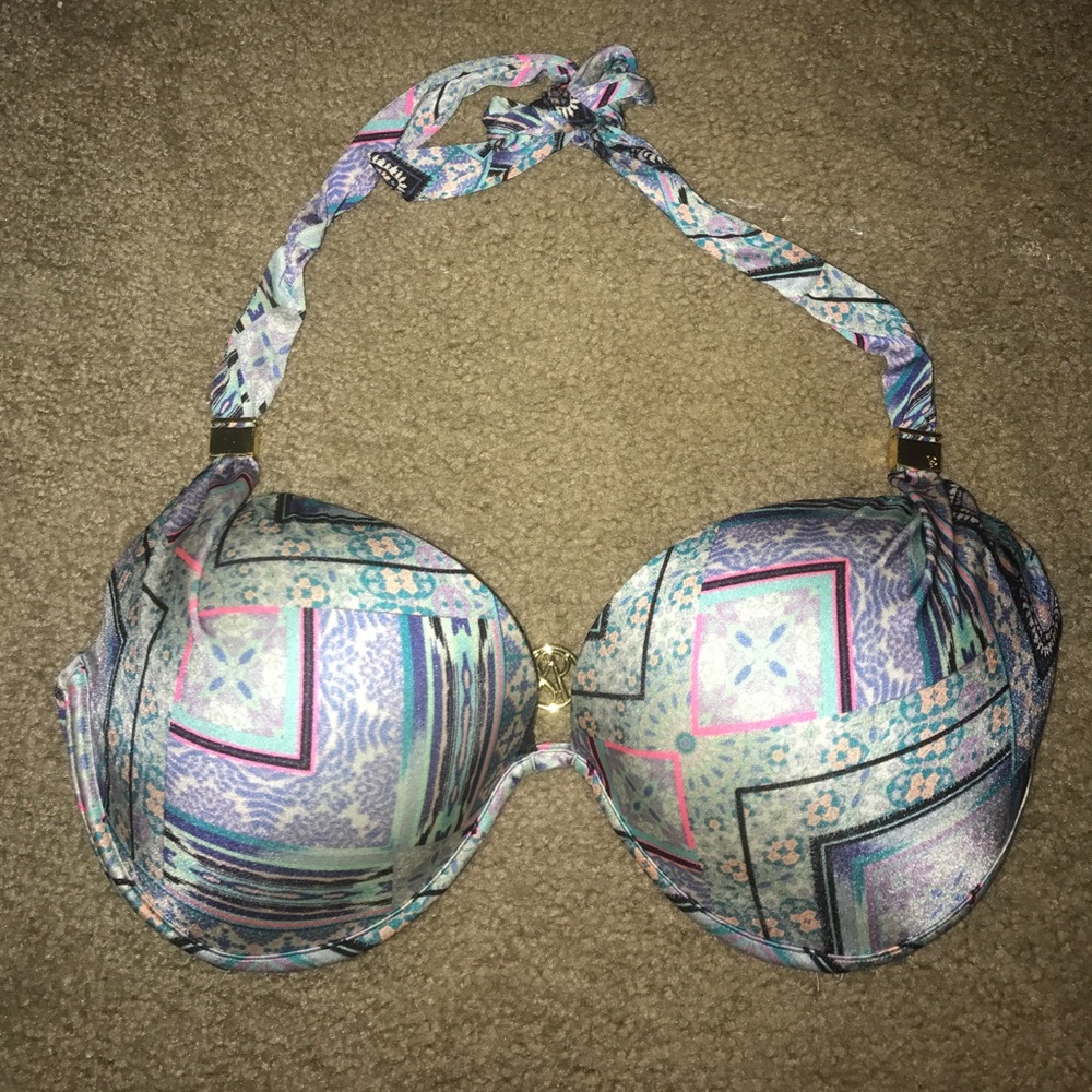 Victoria's Secret patterned bikini top