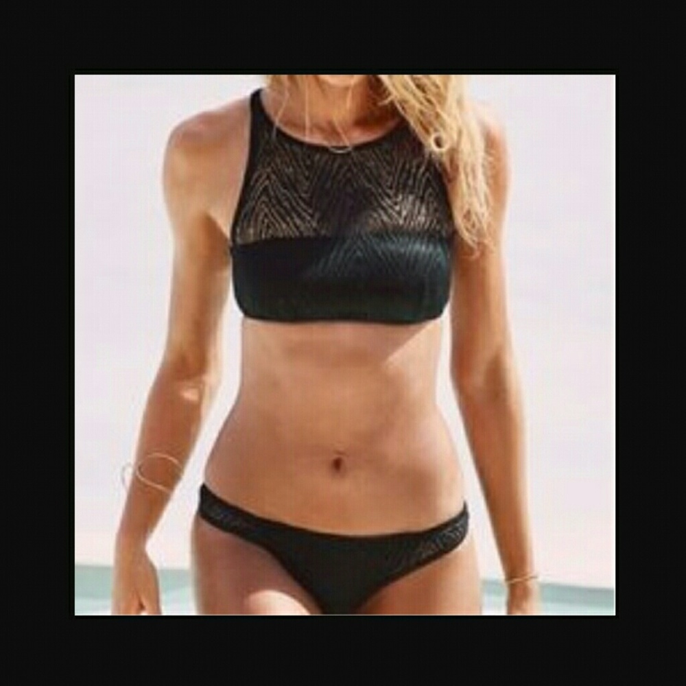 SET!!! VS Zebra Mesh Swim TOP + BOTTOM