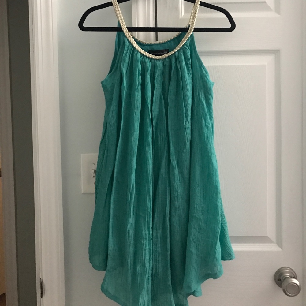 ⭐️ Turquoise and Gold Coverup ⭐️ LARGE