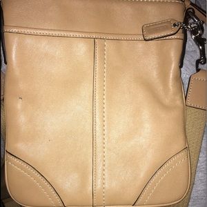Nude Coach Crossbody