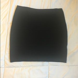 Bandage black skirt