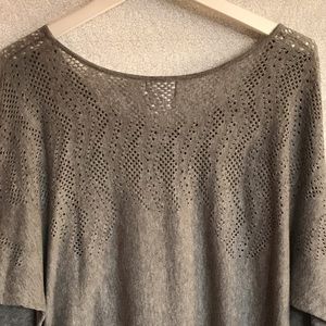 | Motherhood Maternity | Long Eyelet Tunic Sweater