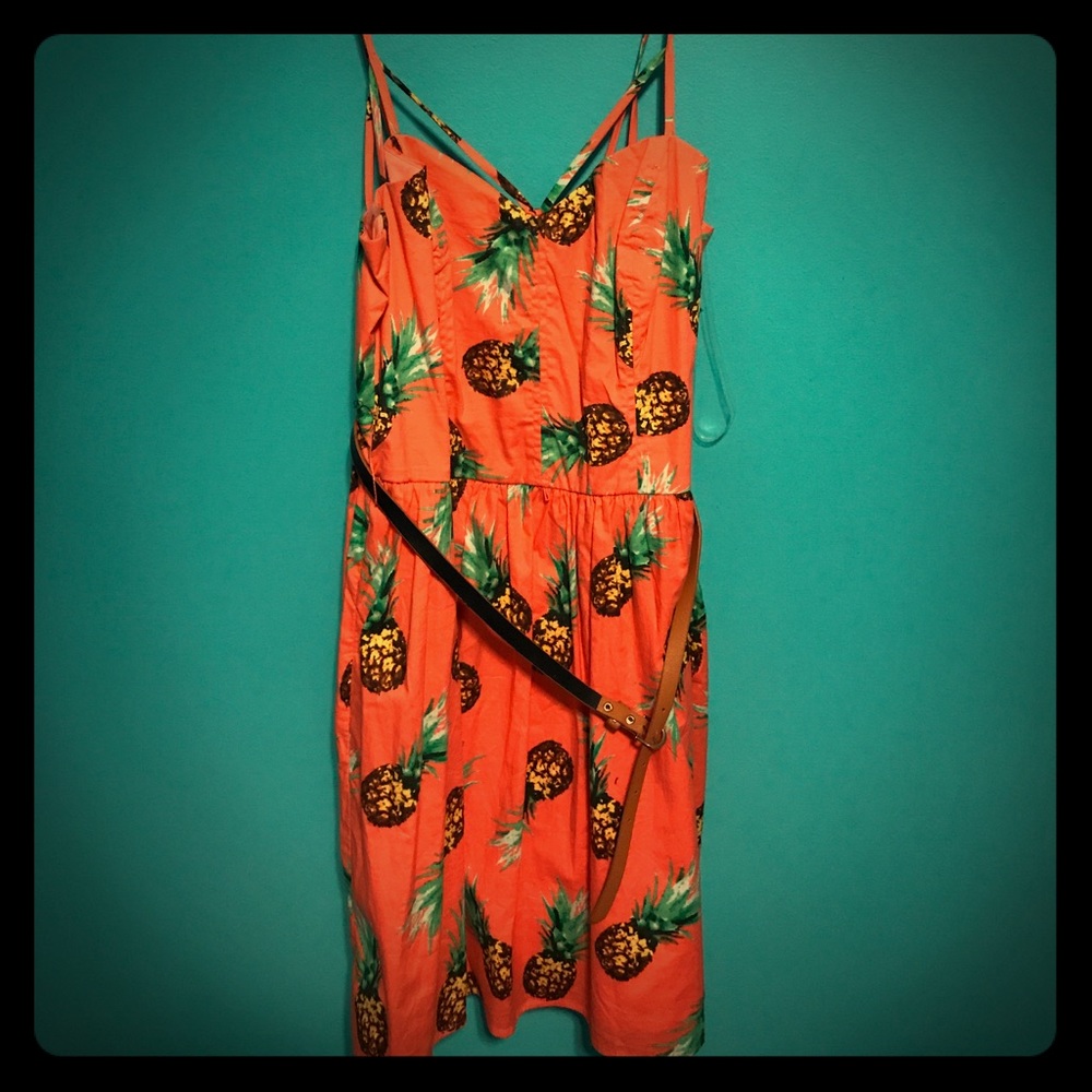 Pineapple dress