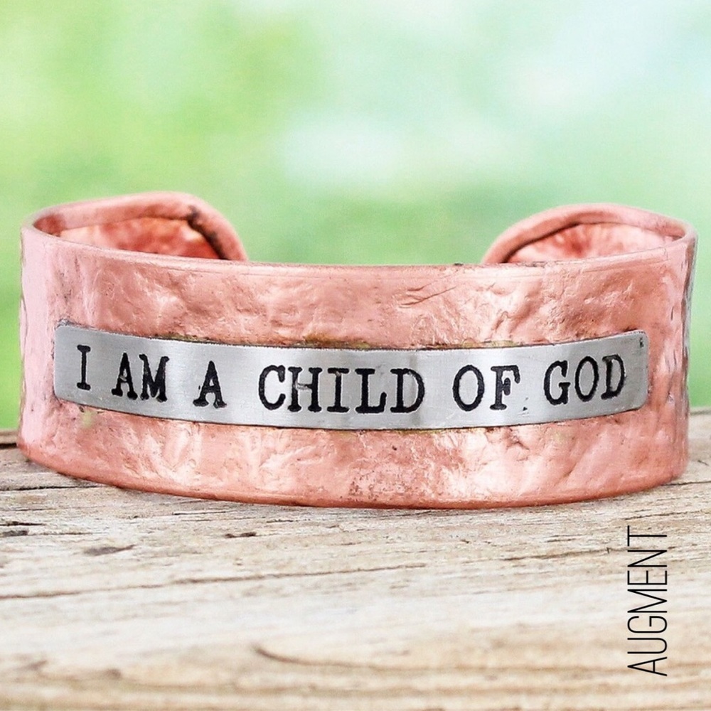 🔥SALE🔥”I Am A Child Of God" Cuff Bracelet