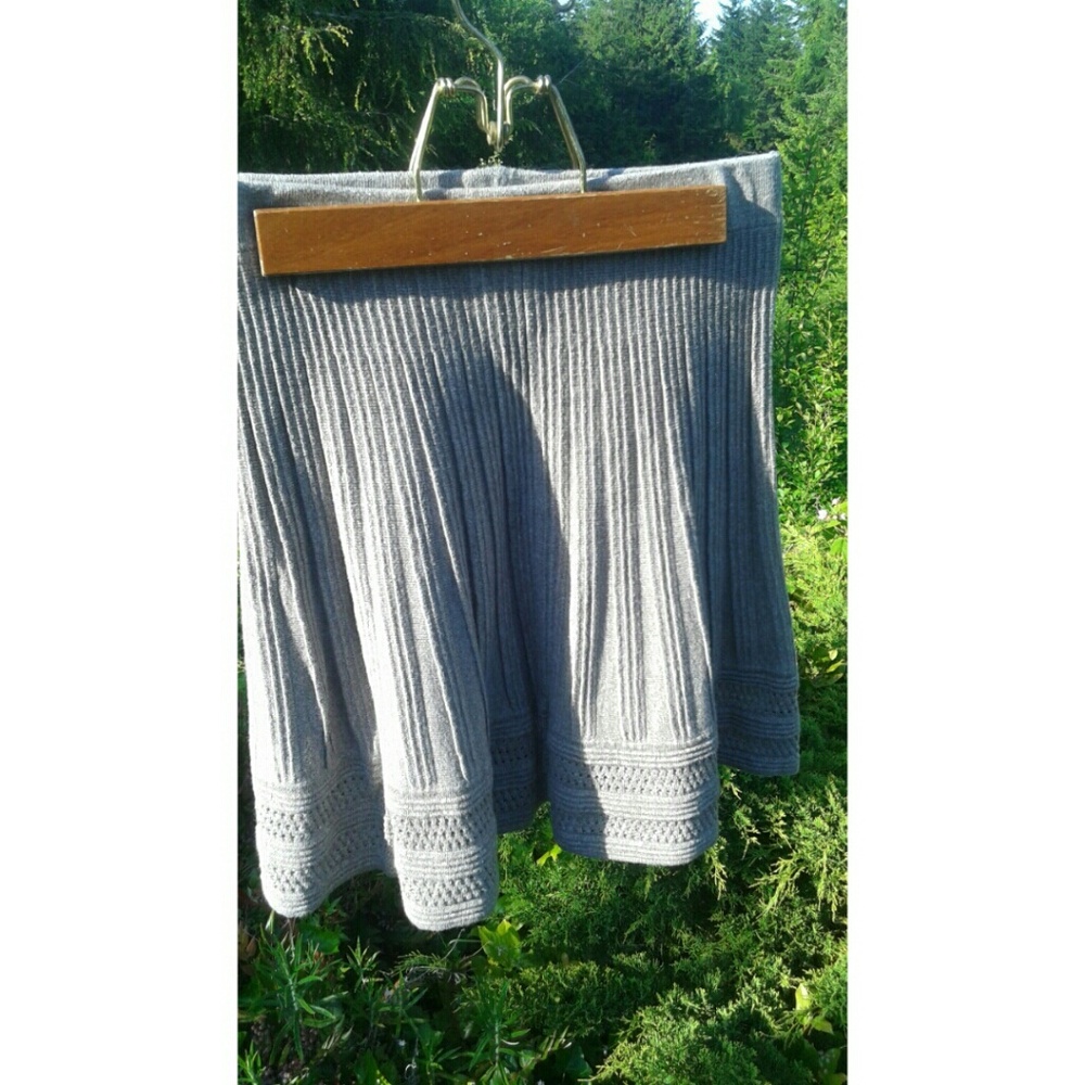 Brown Skater Skirt