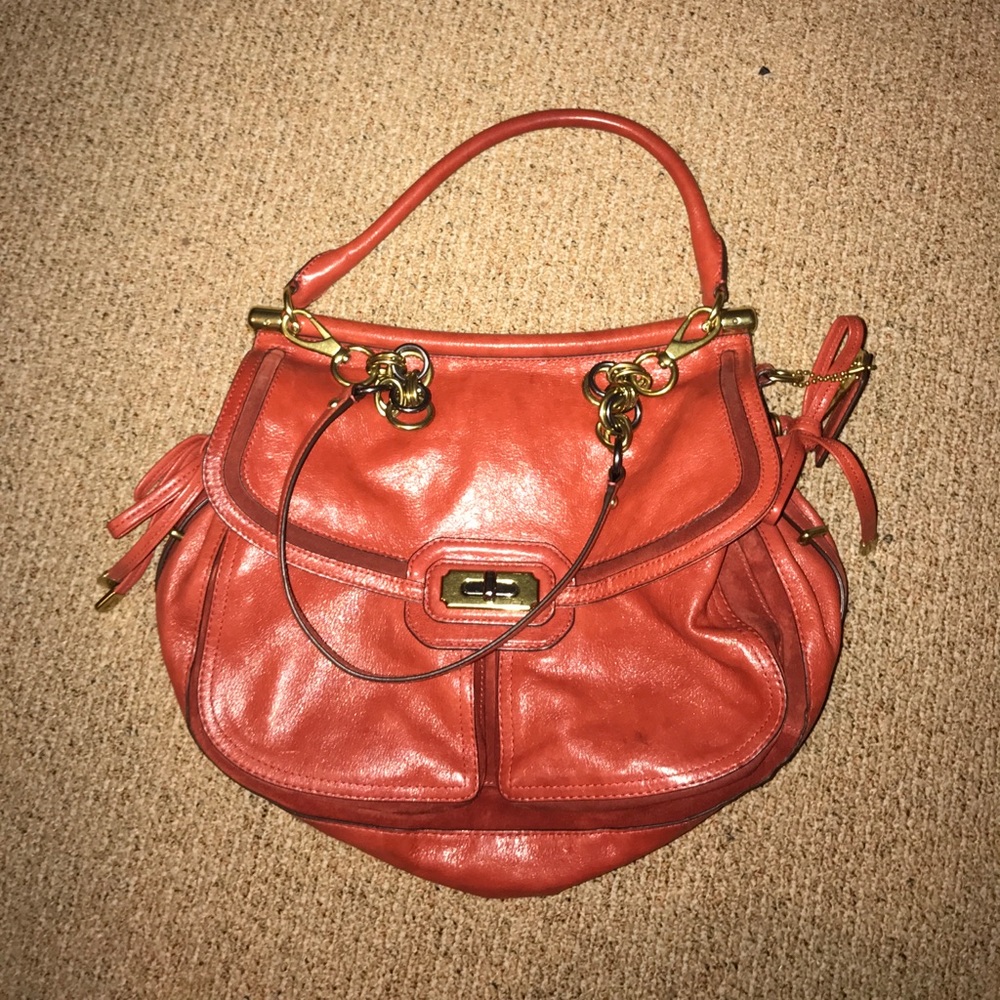 Large COACH messenger style bag