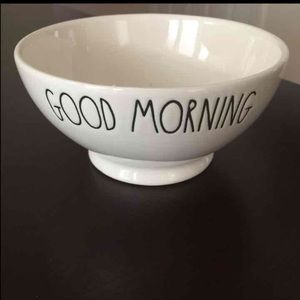 Rae Dunn good morning bowl