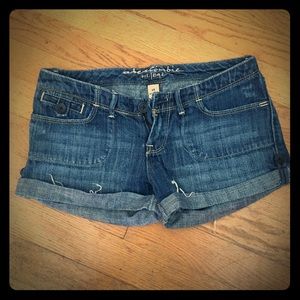 Abercrombie jean shorts