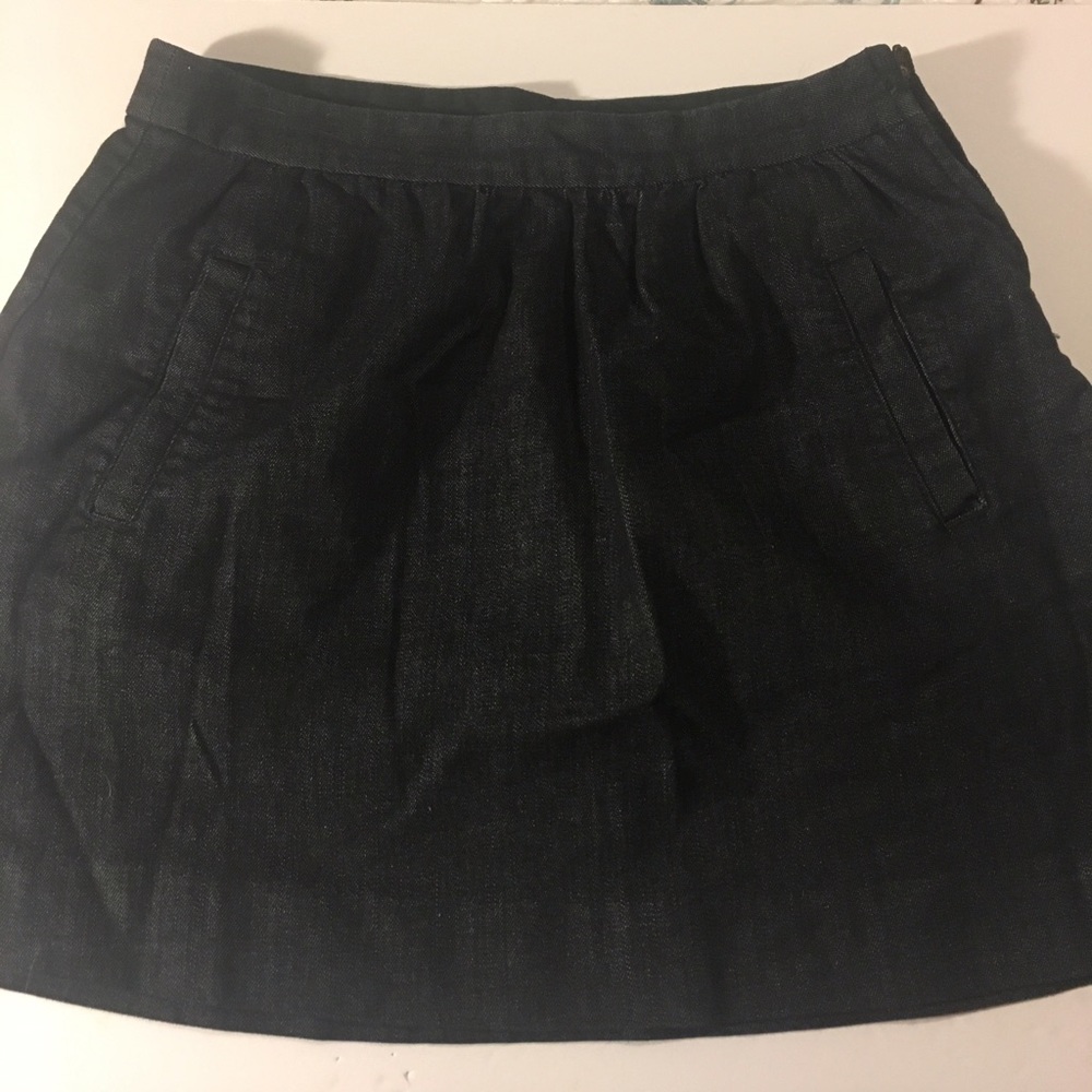 J. Crew denim skirt