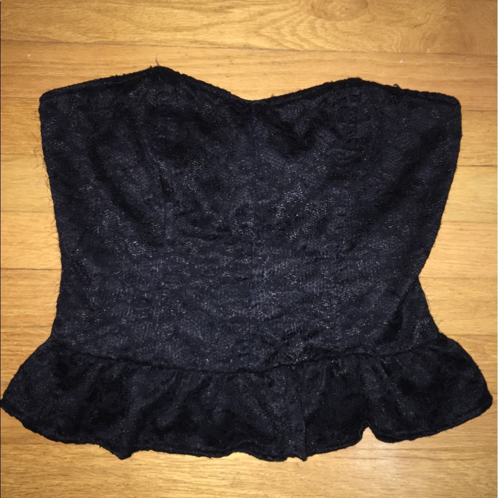 Corset/bustier type shirt