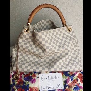 LOUIS VUITTON ARTSY MM IN DAMIER AZUR 💕