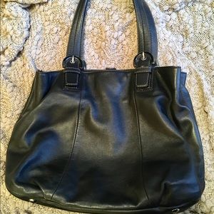 Black Leather Coach bag