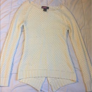 Ivory knot sweater