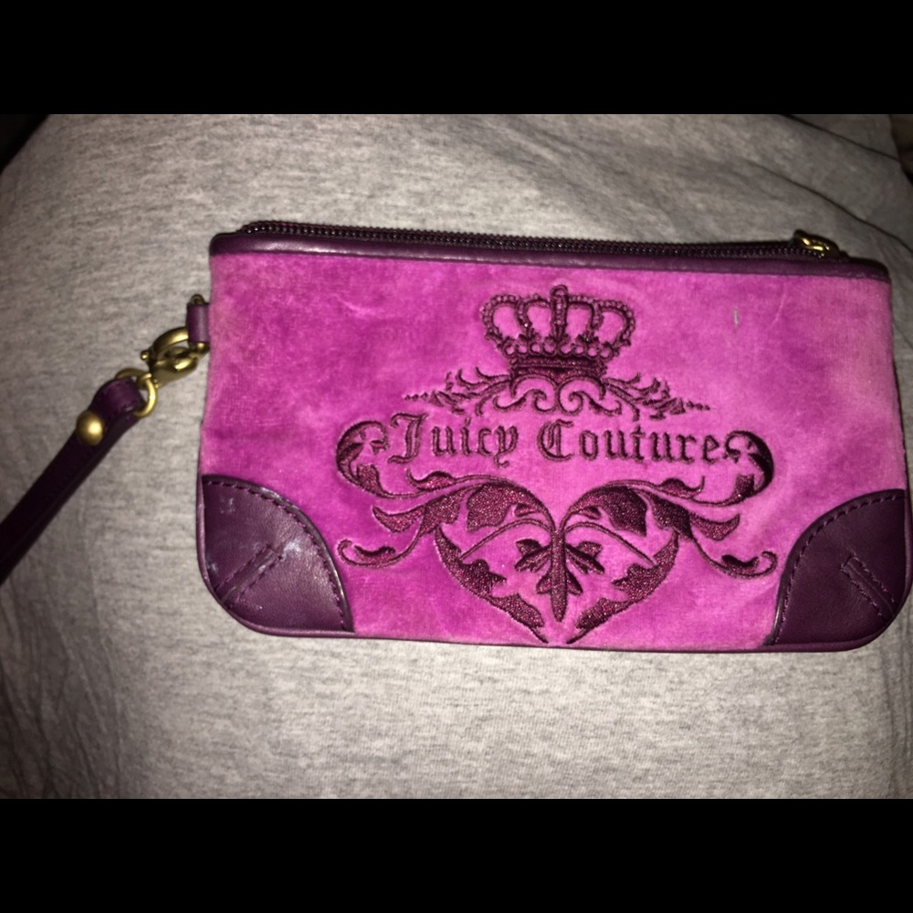 Pink / Purple Juicy Wristlet