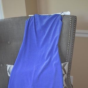 Purple glitter club dress