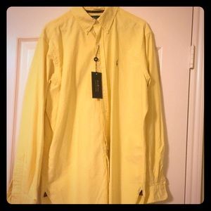 Ralph Lauren Polo Yellow Button Down
