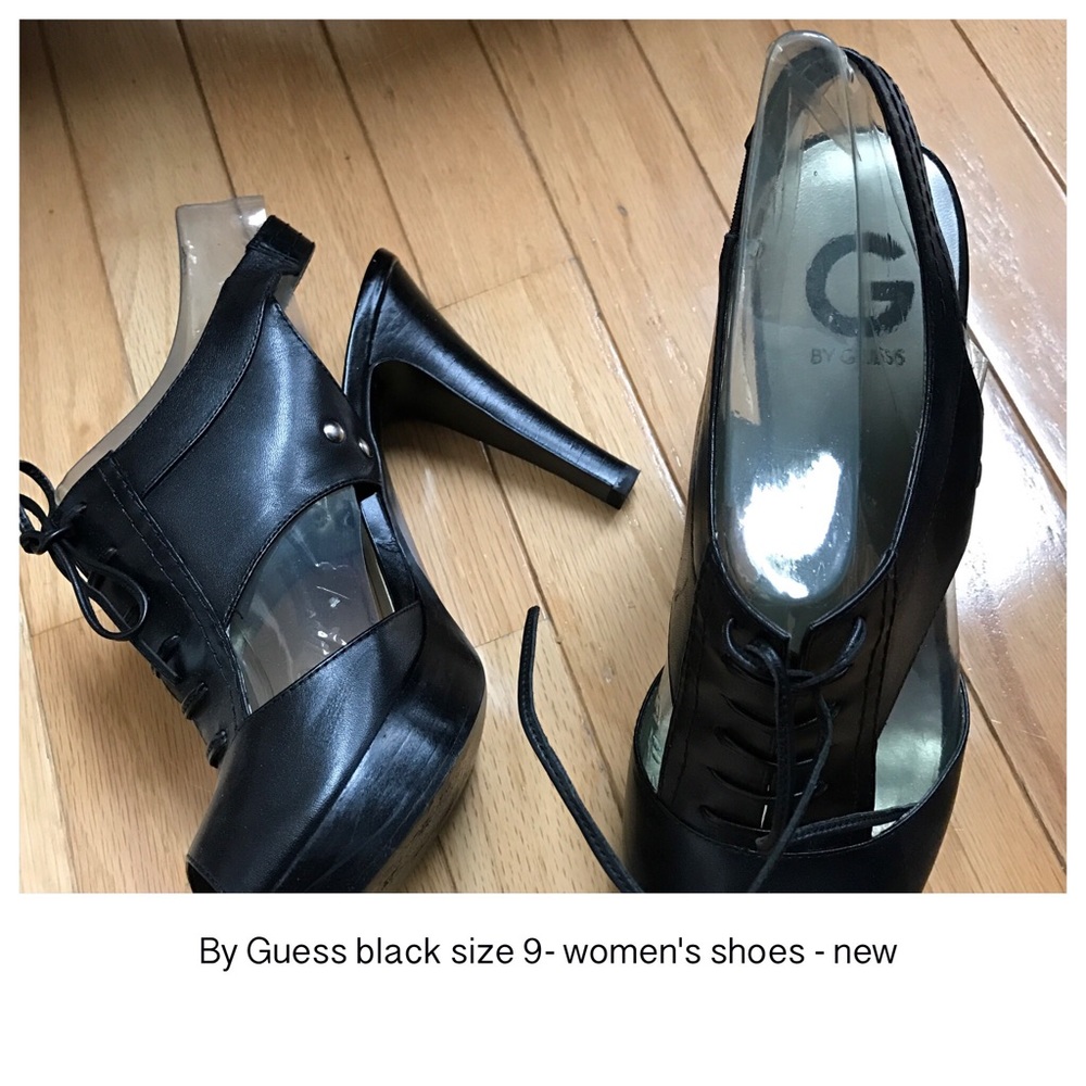 Guess black heels