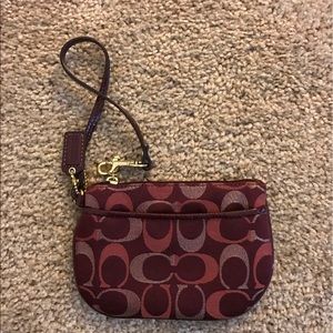 Brand New without tags coach Wristlet