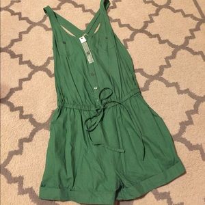 Ya Los Angeles Hunter Green Romper