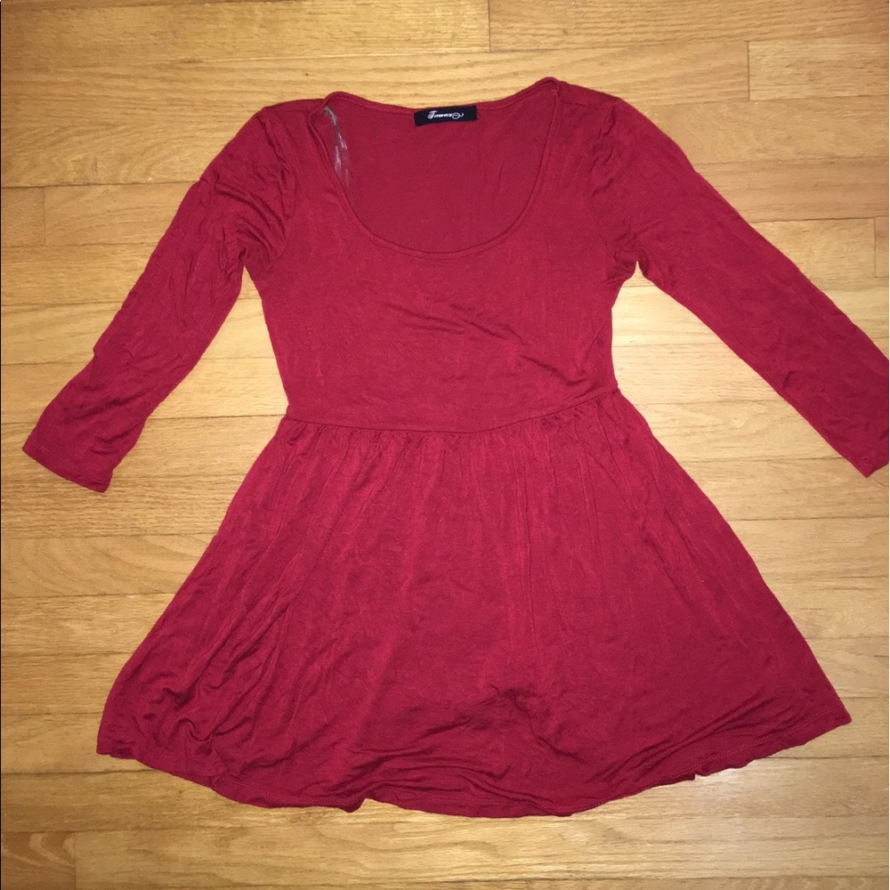 Red forever 21 dress