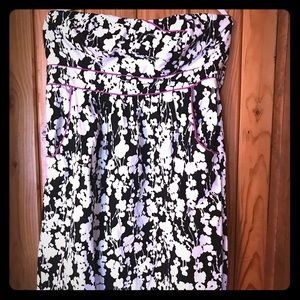 Maurice's strapless dress