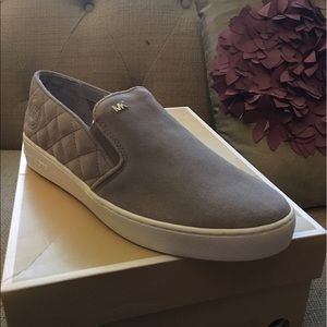 New with Box-Michael Kors Quilted Slip On! Sz. 9.5