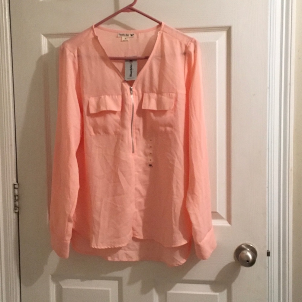 Pink long sleeve dress shirt! NWT! Open to offers!