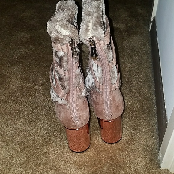 CAPE ROBBIN DUST ROSE BOOTS - Picture 3 of 5